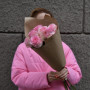 7 розовых роз фото 4