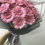 19 розовых гербер фото 2