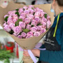 45 сиреневых роз